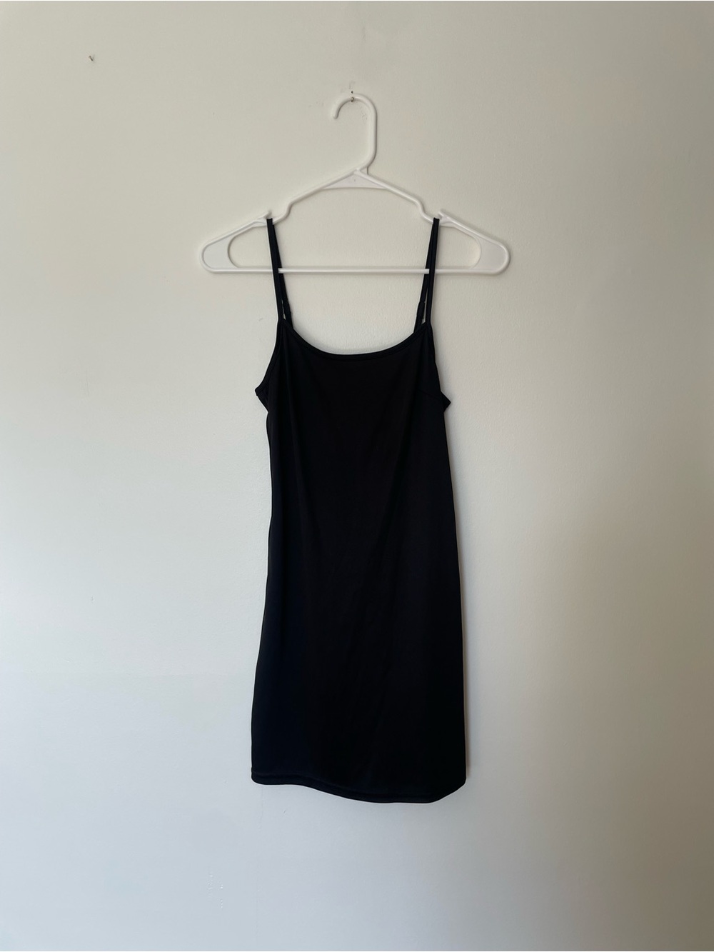 Forever 21 Black V‑Neck Slip Dress